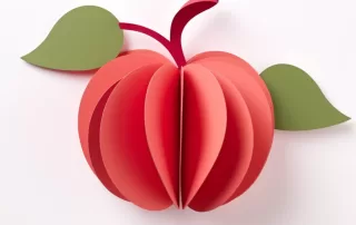 apple paper craft